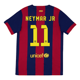 Barcelona NEYMAR JR #11 Home Soccer Jersey Retro 2014/15